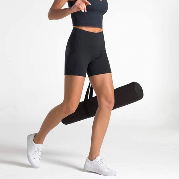 High Waist Women’s Running biking Shorts - Picture 4 of 10